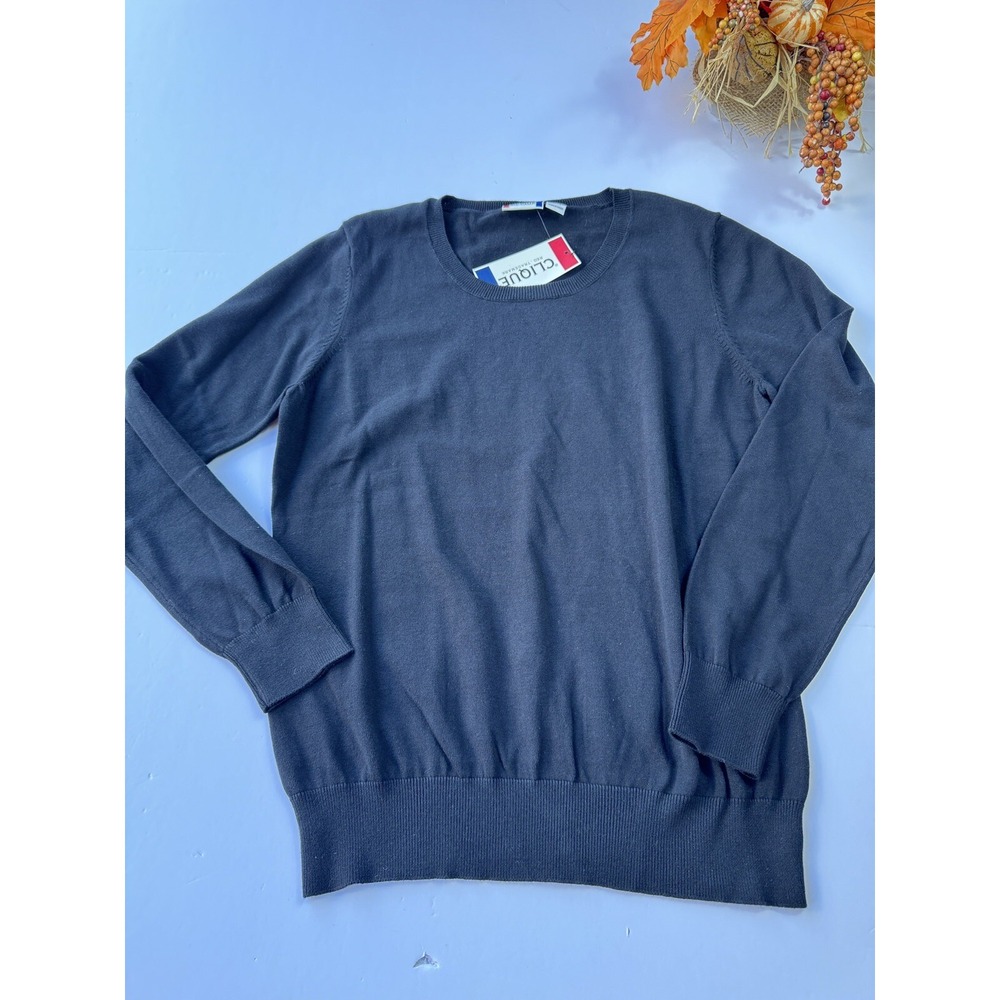 NWT Clique / New Wave Women's Imatra Scoop Neck Sweater,‎ Black - XL Regular